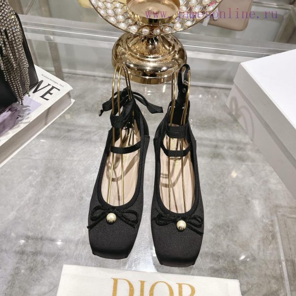 alta moda μποτες | Top VersionDior 2024's New And Most Beautiful Ballet Shoes 🩰 The Rice Noodles Satin Surface Is w3b42ng4 | ανατομικα παπουτσια παρεχ