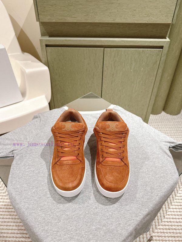 παντοφλεσ με αποσπωμενο πελμα | Couple Style | ² ⁰ ² 4 𝐬𝐬 🤍🤎 Celine's Early Autumn New Deer Skin Casual Shoe Series Has Been La k5ppd32d | παντοφλες φεραγκαμο