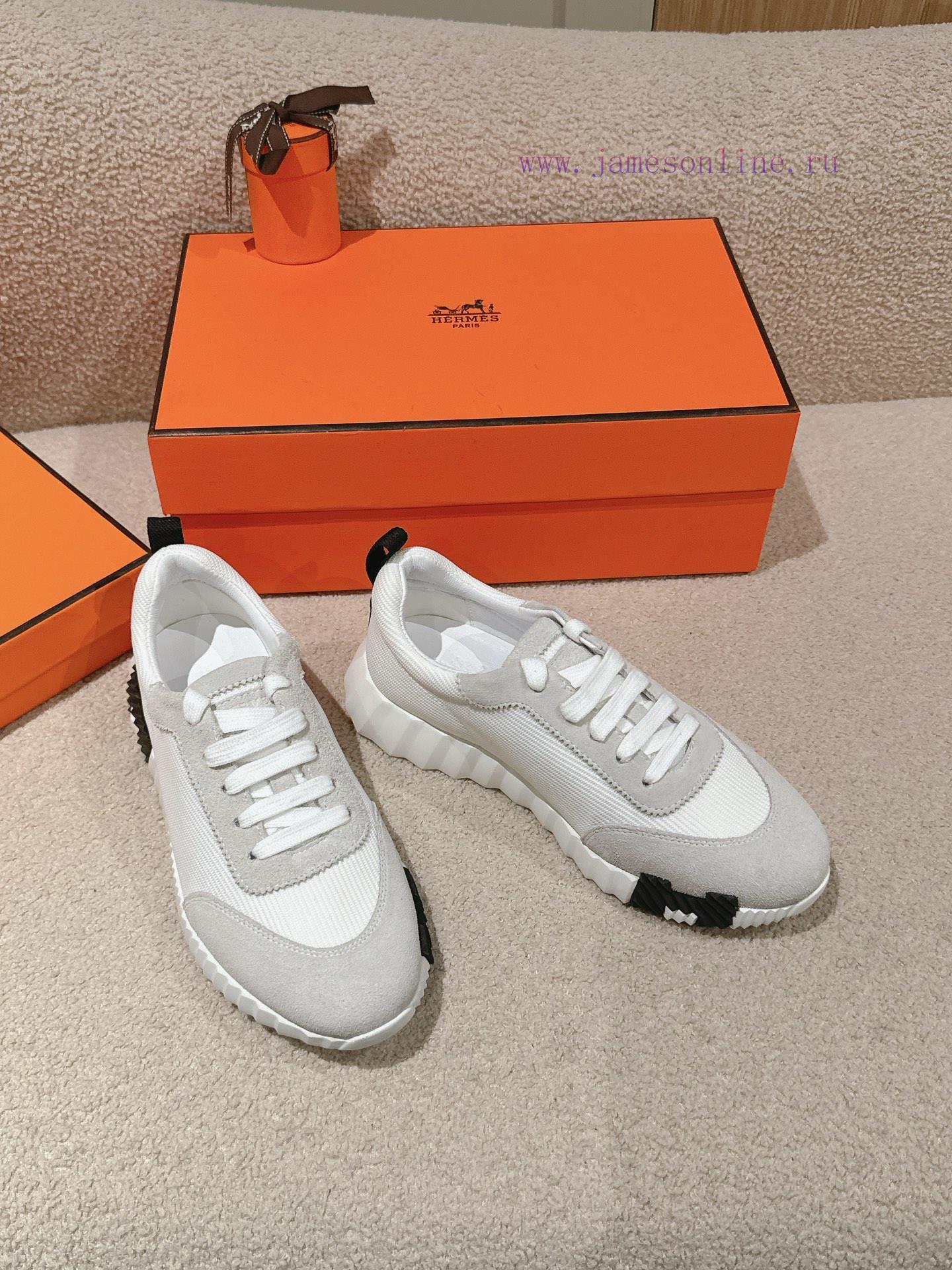 μπεζ σουεντ μποτακια | Hermes 2024 Spring/Summer Classic Couple's Bouncing Casual Lace Versatile Sneakers Hermes Thick 15scle6y | μποτακι λεπτό τακούνι
