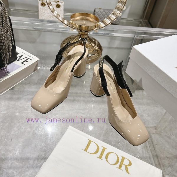 παντοφλες μποτακια γυναικεια | Dior 2025 Early Spring New Rhodes Series Irregular Heel Empty Women's Sandals Star With The Sam jh4lymog | ψηλοτάκουνα πεδιλα νο 37