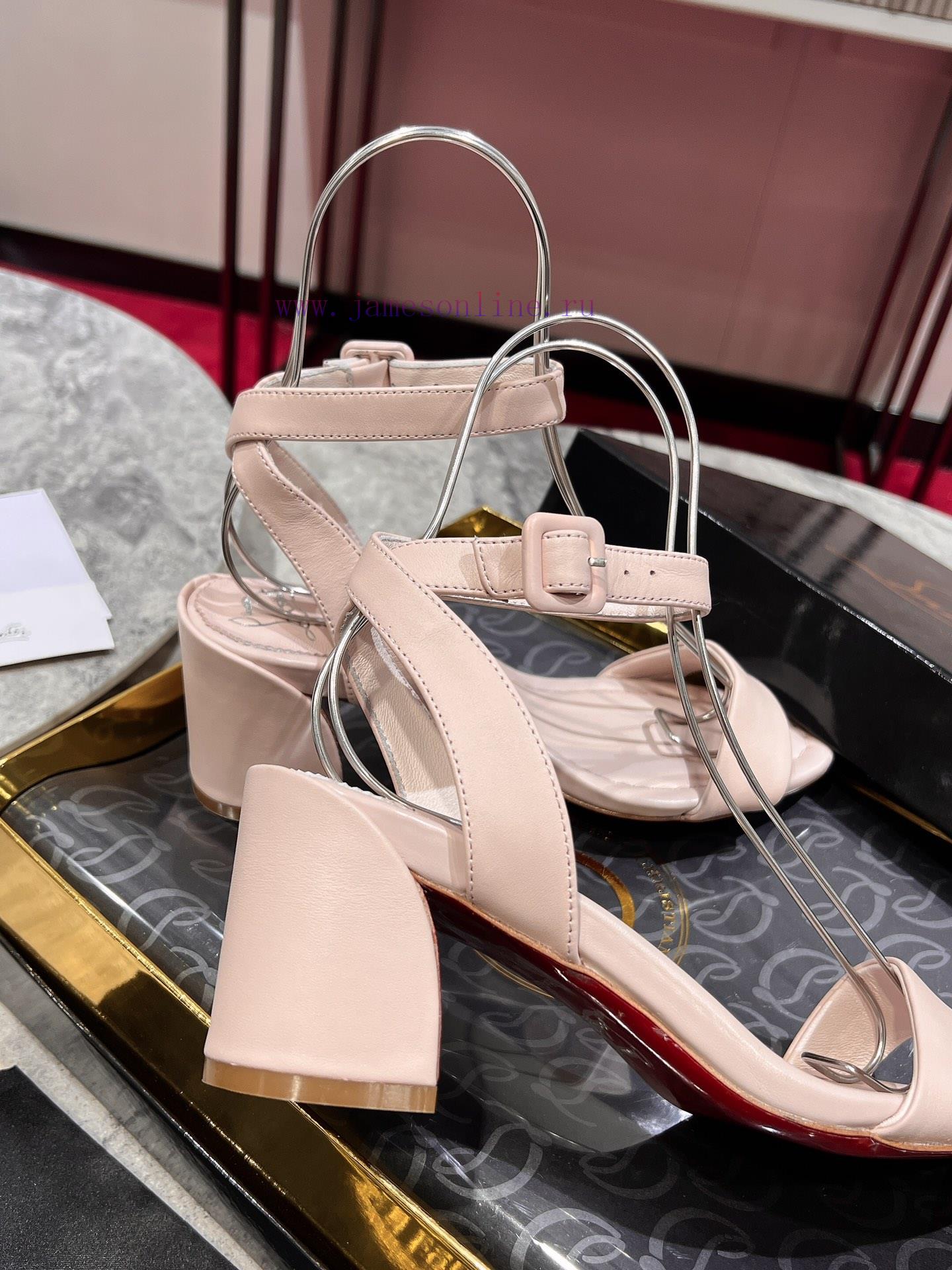 πεδιλα με καστορι πατο | Coarse Heeled Sandals️Miss Jane Sandals Are Designed With 55mm Right Angled High Heels. This Ex 9ifdboax | χοντροι πατοι της scholl με τακουνι - Image 3