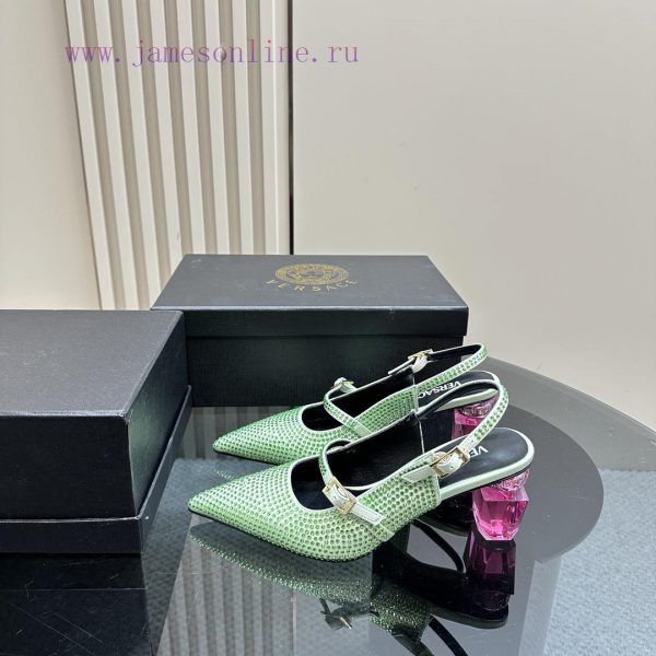 οι παντοφλες του αγιου σπυριδον | Top Versace Perfume AndLeather Drilling Surface 3802025 New Perfume And Rhinestone SandalsWrink rligdbdu | ορθοπεδικα πεδιλα scholl