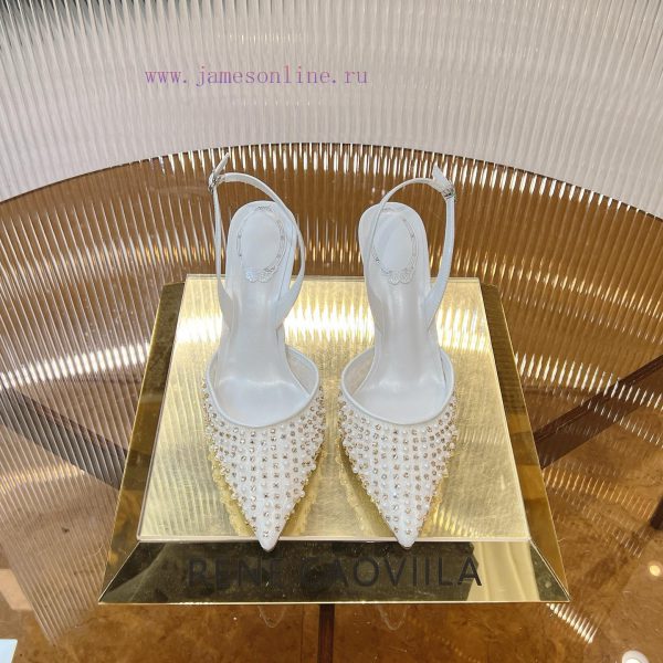 παντοφλες στο mar | R ᴇɴᴇ C ᴀᴏᴠɪʟʟᴀ | 2022s 𝐒 Heavy Industry RC Crystal Pearl Gemstone Lace Flat Heel Shoes Wedding qbyma2ns | andrew scott παπουτσια