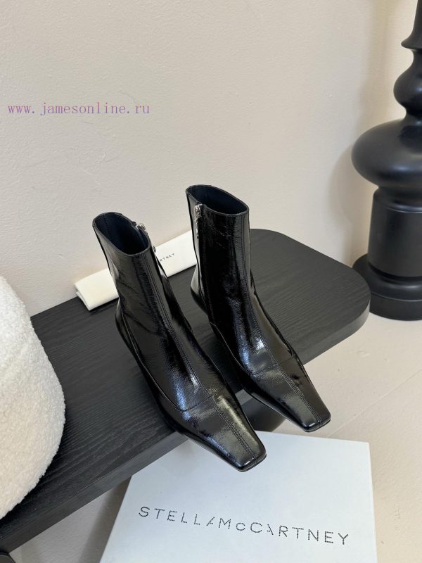 μποτακια πιπ τοου | Stella McCartney's New 25SS Minimalist Leather Texture Short BootsMinimalist Stir Fried Chicken ipzvxefi | doc martens μποτακια