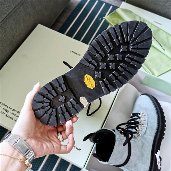 off-white platform motorcycle boots - Image 4