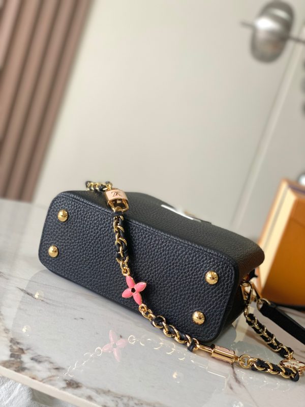 (Version) Premium M23951 Black with White Gold Upgraded Hardware Ca - Image 5