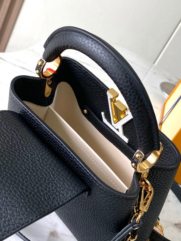 (Version) Premium M23951 Black with White Gold Upgraded Hardware Ca - Image 8
