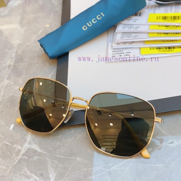 Gucci's new sunglasses MODELGG0396S, SIZE56 mouth 18-14052ehn0bv