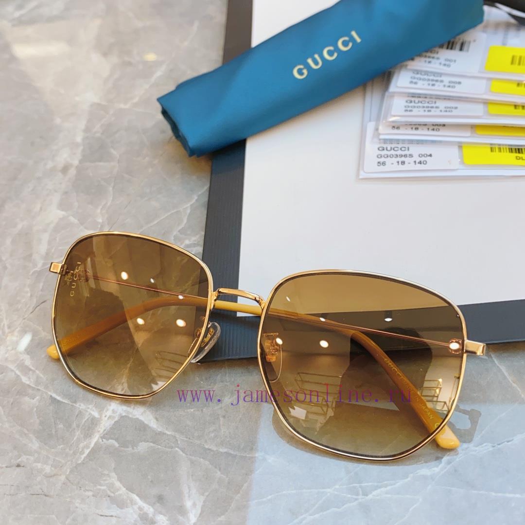 Gucci's new sunglasses MODELGG0396S, SIZE56 mouth 18-14052ehn0bv - Image 4