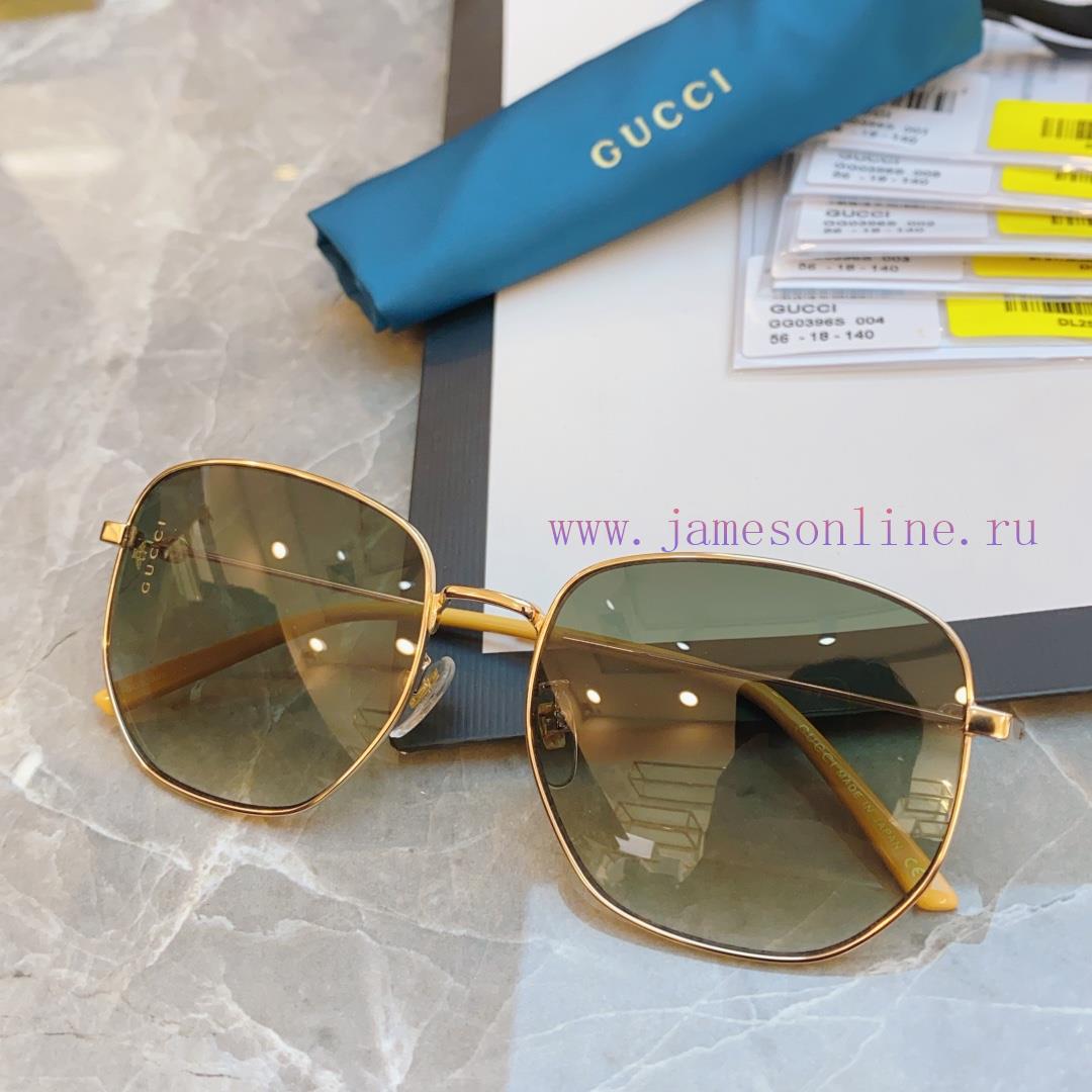 Gucci's new sunglasses MODELGG0396S, SIZE56 mouth 18-14052ehn0bv - Image 5