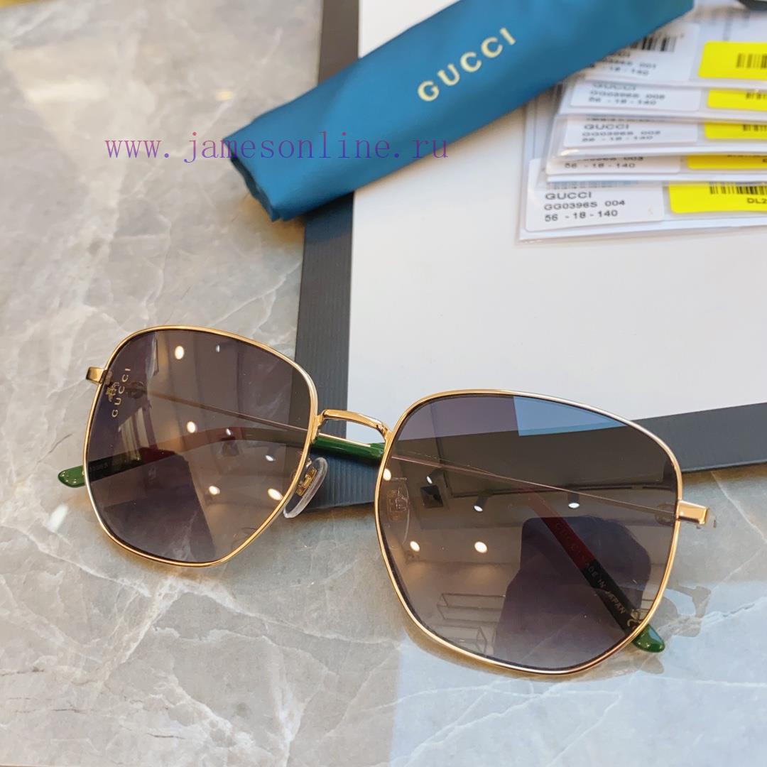 Gucci's new sunglasses MODELGG0396S, SIZE56 mouth 18-14052ehn0bv - Image 6