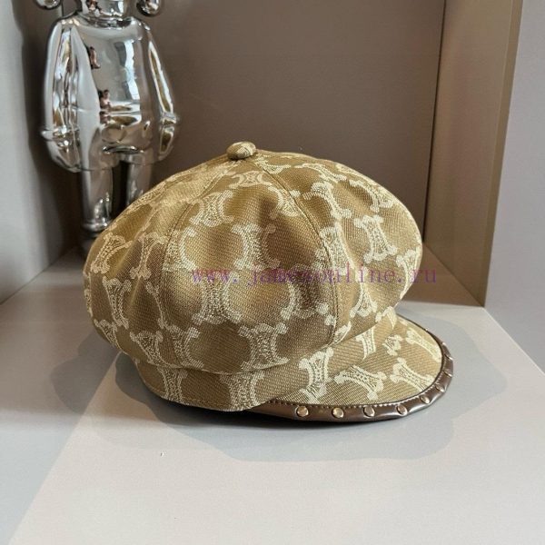Celine's new duck tongue military hat, artist's octagonal hat, official board making, crafteliliu1sd