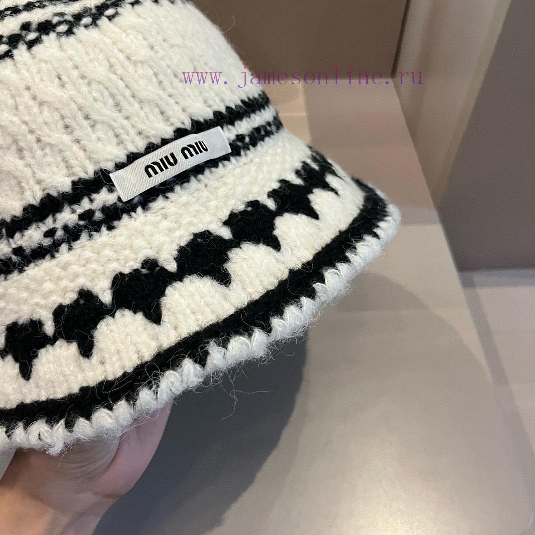 Miumiu's new knitted fisherman hat, simple and versatile item with a head circumference of 5toa8c6jo - Image 3