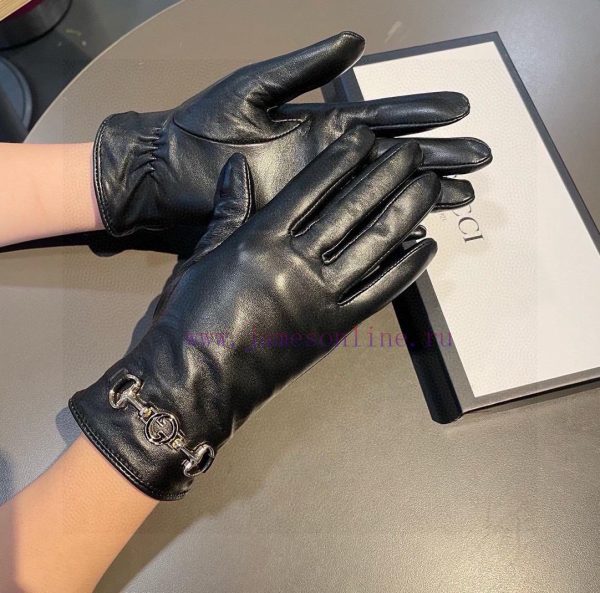 2023 New First Release Touchscreen Gloves GucciGucci New High end Sheepskin Gloves Goddess J5mjuluoe - Image 4