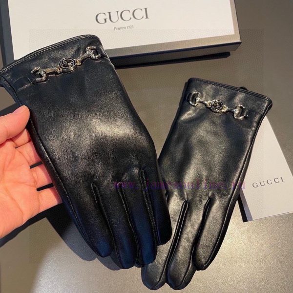 2023 New First Release Touchscreen Gloves GucciGucci New High end Sheepskin Gloves Goddess J5mjuluoe - Image 8
