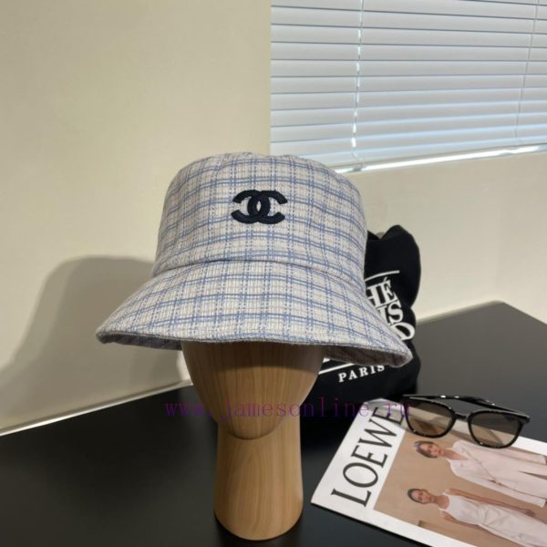 ? Chanel autumn/winter new fisherman hat, classic Chanel style coarse woolen coat fabric, koldw8um3