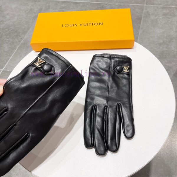 2023 new model debut ‼ Touch screen gloves men's gloves LV Louis Vuitton men's official webs0sjhupel - Image 3