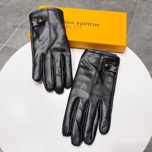 2023 new model debut ‼ Touch screen gloves men's gloves LV Louis Vuitton men's official webs0sjhupel - Image 7