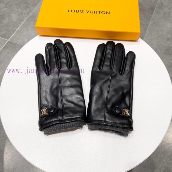 2023 new model debut ‼ Touch screen gloves men's gloves LV Louis Vuitton men's official webs0sjhupel - Image 8
