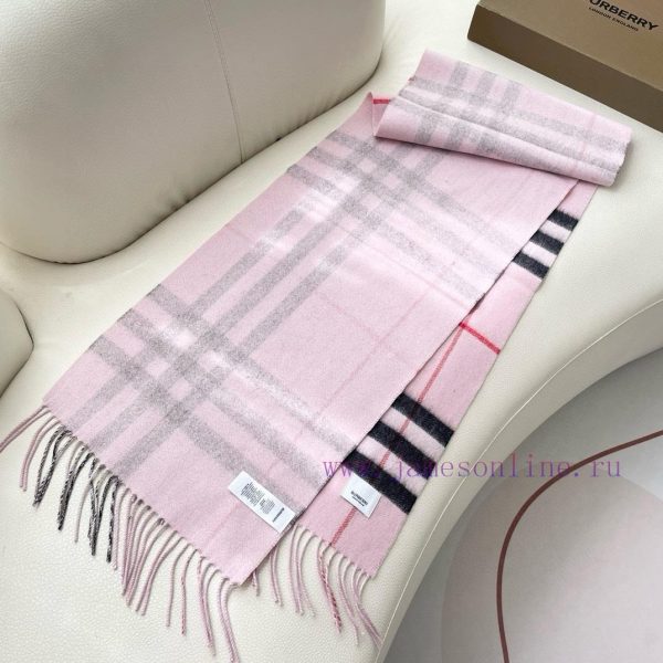 Burberry scarf, a super gentle and stylish double-sided design for both men and women's welfht1nmq4c - Image 7