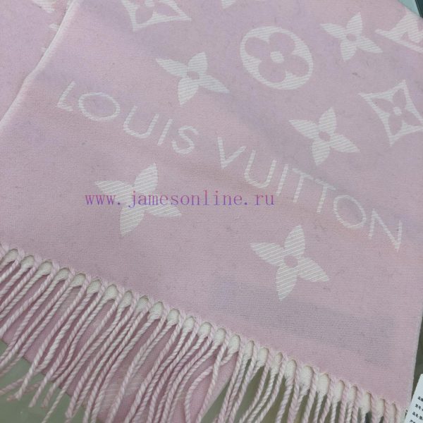 ️   ESSENTIAL2 scarf with jacquard weave patternSize 186x34cm 100% combed woolThe LV ESSENTIq56xlle9 - Image 9