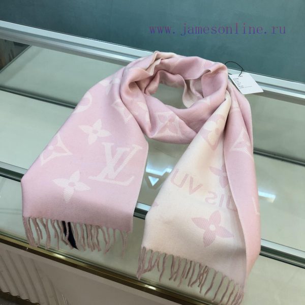 ️   ESSENTIAL2 scarf with jacquard weave patternSize 186x34cm 100% combed woolThe LV ESSENTIq56xlle9 - Image 10