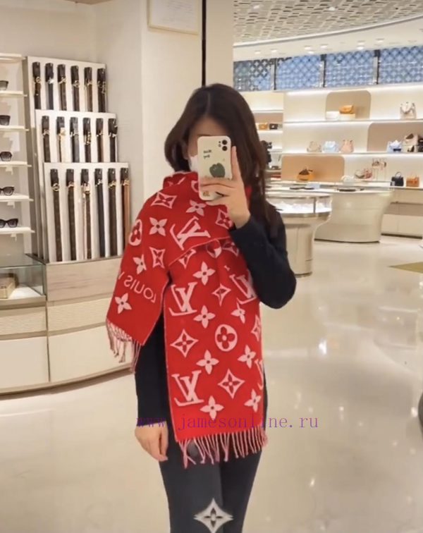 ️ Donkey brand essential double-sided presbyopia wool scarf~The presbyopia element is reallyv12qlgfs - Image 2
