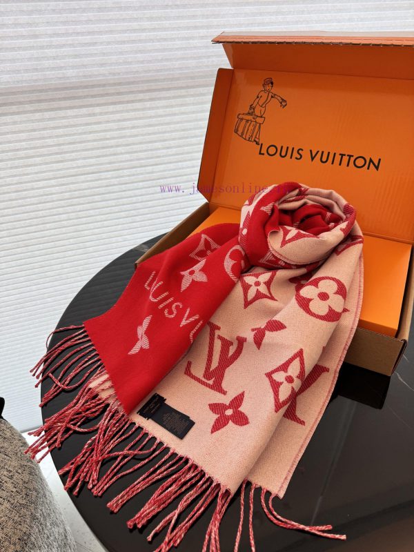️ Donkey brand essential double-sided presbyopia wool scarf~The presbyopia element is reallyv12qlgfs - Image 8