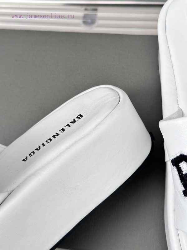 Balenciaga | Balenciaga 24SSpring and summer new thick soled slippersThe correct original vey1asmzhr - Image 7