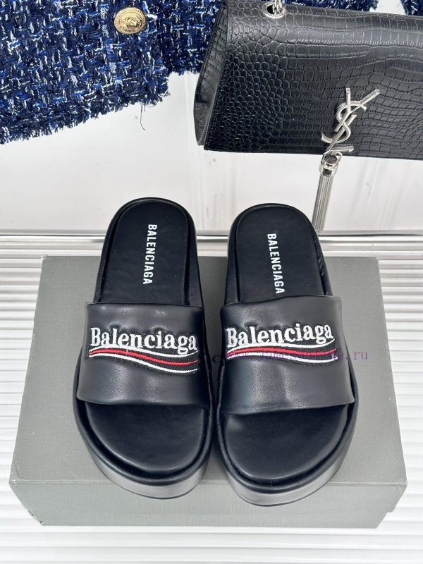 Balenciaga | Balenciaga 24SSpring and summer new thick soled slippersThe correct original vei1zzzotk - Image 5