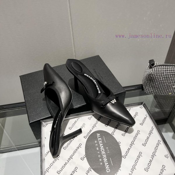 Alexander Wang 2023 new Alexander Wang high heels women's luxury goods Alexandra Wang origintxb7765y - Image 3