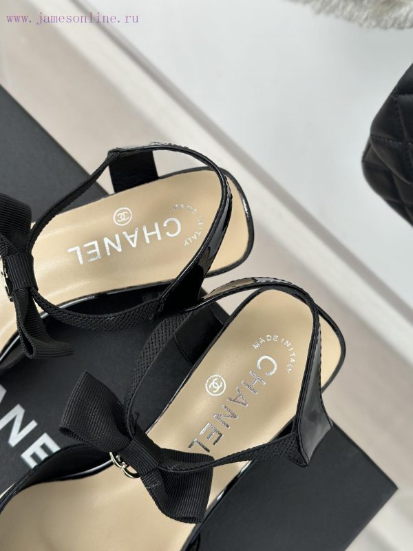 Chanel | Chanel 24C New Product ClassicDouble C Clover Pearl Sandals and Slippers SeriesThe 2h08aeh5 - Image 9