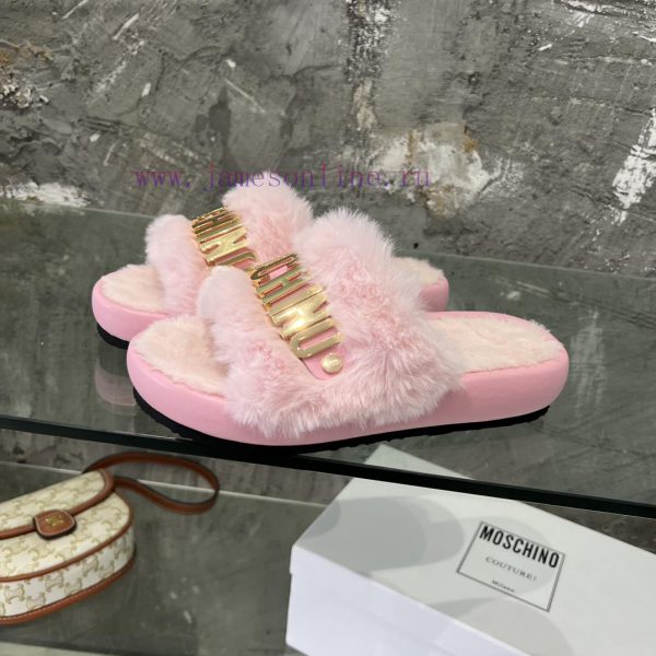 Moschino Mao Mao Slippers ️️ High end Lazy Slippers Released Across the Internet ?  Elegant e42uylp4 - Image 3