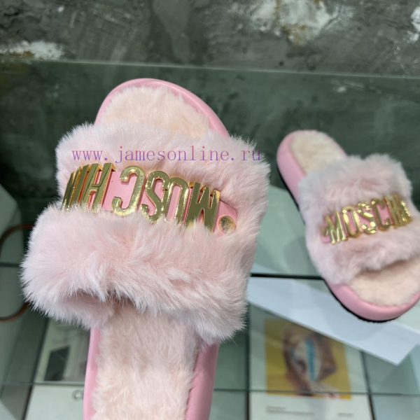 Moschino Mao Mao Slippers ️️ High end Lazy Slippers Released Across the Internet ?  Elegant e42uylp4 - Image 5