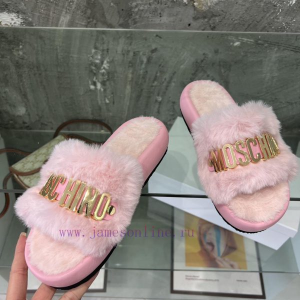 Moschino Mao Mao Slippers ️️ High end Lazy Slippers Released Across the Internet ?  Elegant e42uylp4 - Image 7
