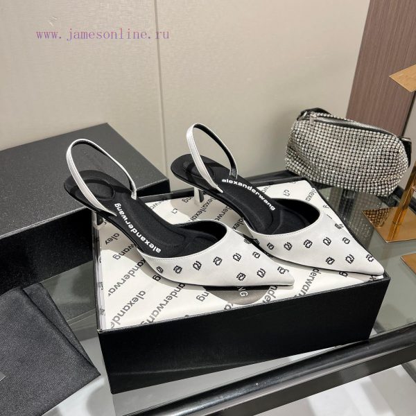 Alexander Wang 2023 new Alexander Wang high heels women's luxury goods Alexandra Wang origin229pcfnd - Image 7