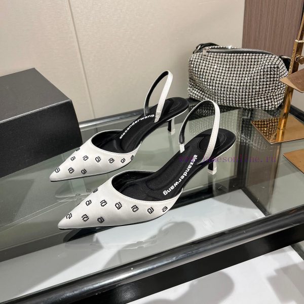 Alexander Wang 2023 new Alexander Wang high heels women's luxury goods Alexandra Wang origin229pcfnd - Image 9