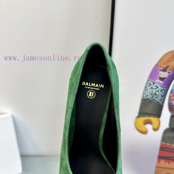 ???????Balmain ?????? Square headed wine glasses, custom-made shoesThis colored leather winex2r00bbc - Image 8