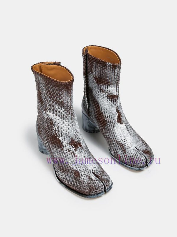 Maison Margiela 24 Early Spring New Knitted 6cm Split Toe Short Boots, Original One to One C5gz1yd5d - Image 3