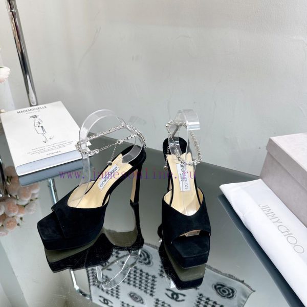 ? Jimmy Choo ? Classic waterproof platform high-heeled sandals——————————Our JC family alway45be290f - Image 5