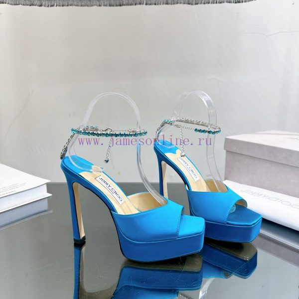 ? Jimmy Choo ? Classic waterproof platform high-heeled sandals——————————Our JC family alway55hqh9m0 - Image 6