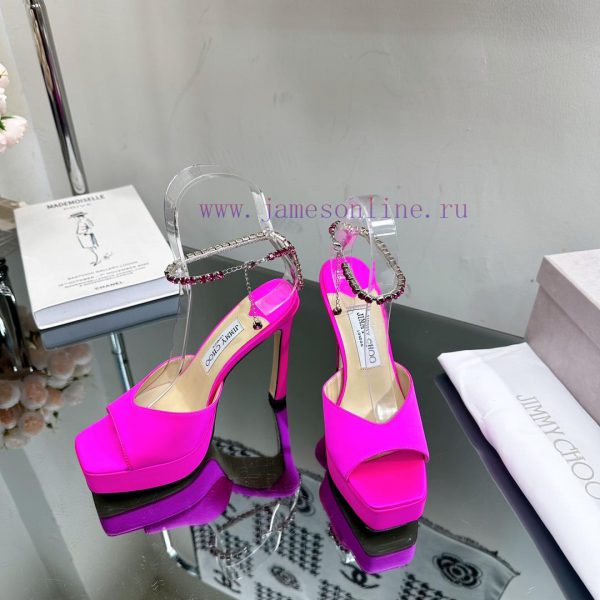 ?Jimmy Choo ? Classic waterproof platform high-heeled sandals——————————Our JC family always6e1l0d6x - Image 4