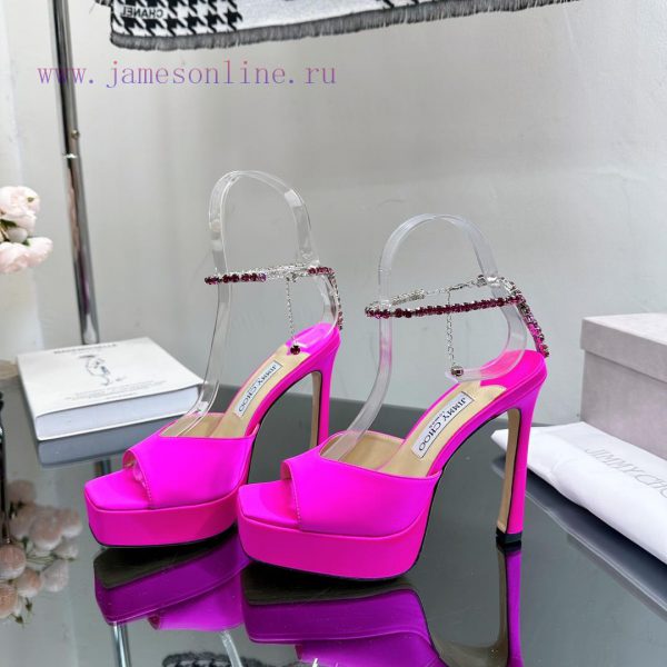 ?Jimmy Choo ? Classic waterproof platform high-heeled sandals——————————Our JC family always6e1l0d6x - Image 9