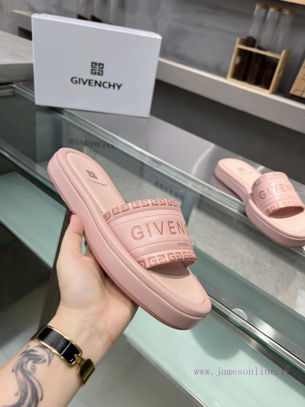 p. GIVENCHY/Givenchy open toed sandals for spring/summer 2024, with brand logo and original z1brkr9j