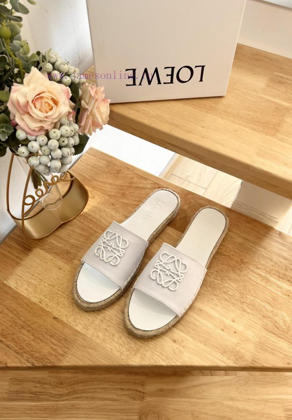 ~LOEWE purchasing grade 2024 early spring new slippers fisherman shoes, comfortable, lightwesjt9pcgf - Image 4