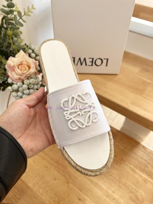 ~LOEWE purchasing grade 2024 early spring new slippers fisherman shoes, comfortable, lightwesjt9pcgf - Image 8