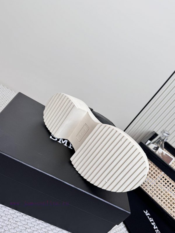 SMFK China-Chic Tide's latest popular cross flower big head thick soled derby shoesVersatileh8z2tc4t - Image 9