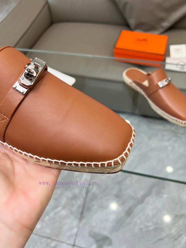 2024 Early Spring New Collection, Fisherman's Shoes, Herm è s, Upgraded Pattern, Craftsmanshp500retr