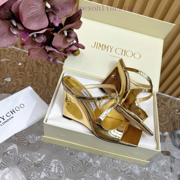 2024 SSJIMMY CHOO Dinner High Heel Sandals/Single Shoes——————————Top tierThe Australian poina07ni8gm - Image 5