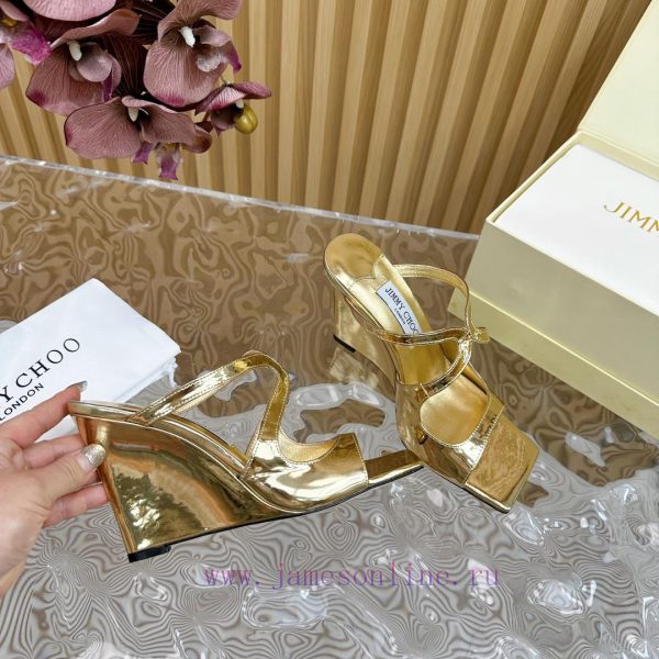 2024 SSJIMMY CHOO Dinner High Heel Sandals/Single Shoes——————————Top tierThe Australian poina07ni8gm - Image 8